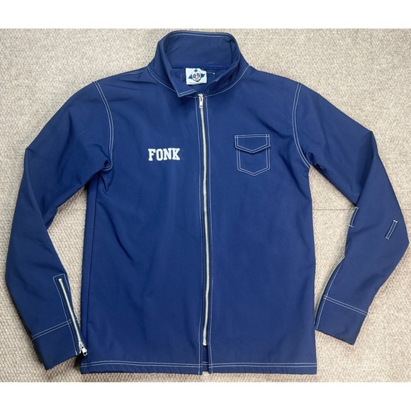 Fonk Wear Focus On Never Klownin Men's Full Zip Jacket Size Large